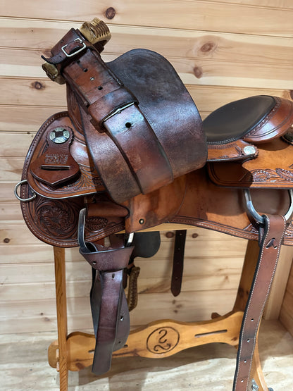 16” Sergeants Texas Classic Western Reining Saddle
