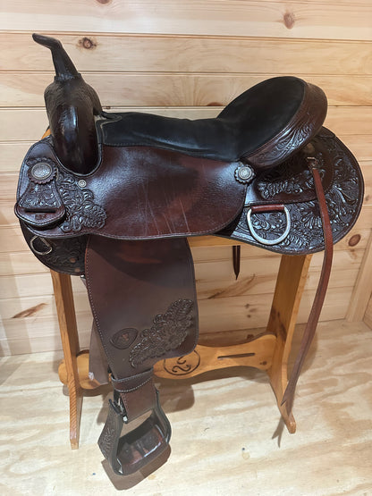 17” Tex Tan Hereford Western Trail Saddle Model 08-4903C7