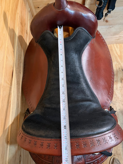 17” Circle Y flex2 Alabama Trail Gaiter Western Gaited Saddle Model 1581 (2018)