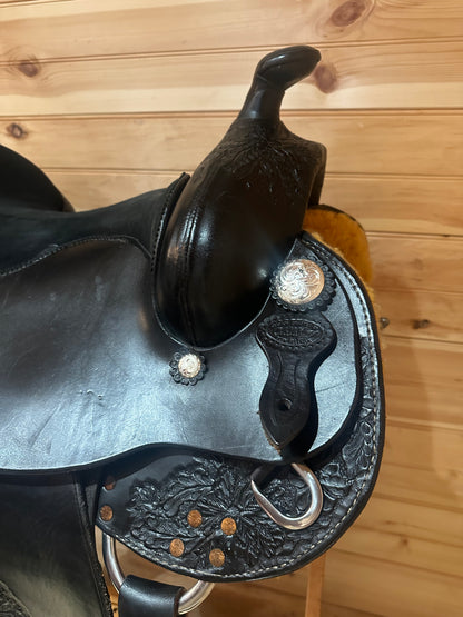 16” CW Wiley Custom Reiner Western Saddle