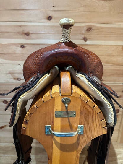 16” Billy Cook Maker Reiner Western Saddle Model 1605