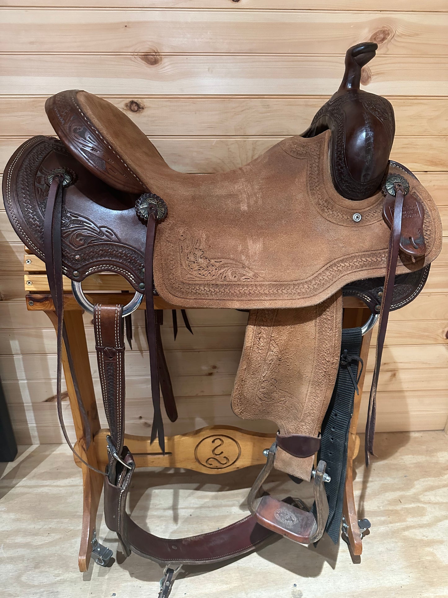 17” Teskey’s Stuart Rybak Cow Horse Western Saddle