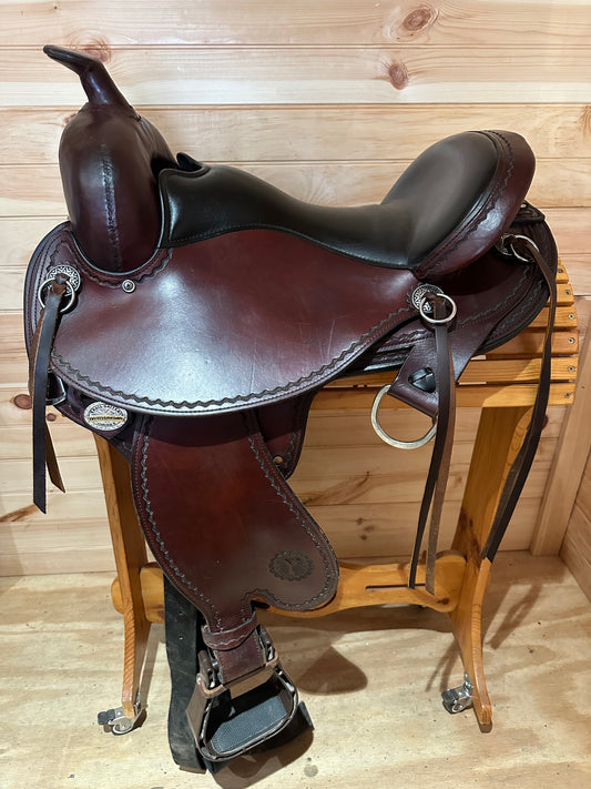 16” Circle Y Tennessee Trail Gaiter Flex2 Saddle Model 1590