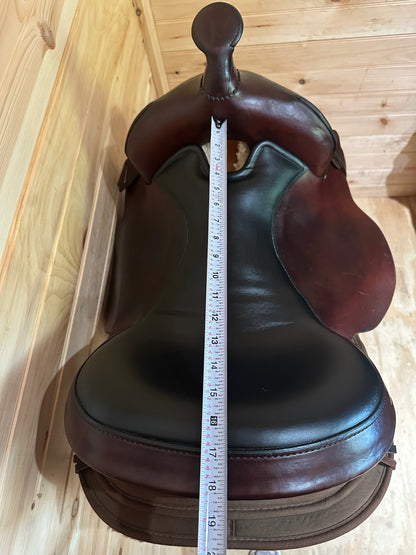 17” Circle Y High Horse El Campo Gaited Western Trail Saddle Model 6970