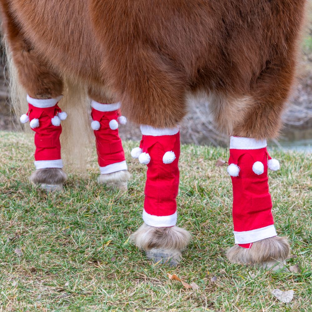 Tough1 Mini Santa Leg Wraps - 4 Piece Set