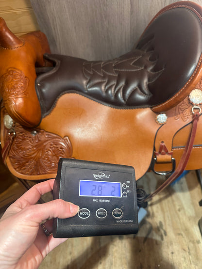 16.5” Tucker High Plains Western Trail Saddle Model 260