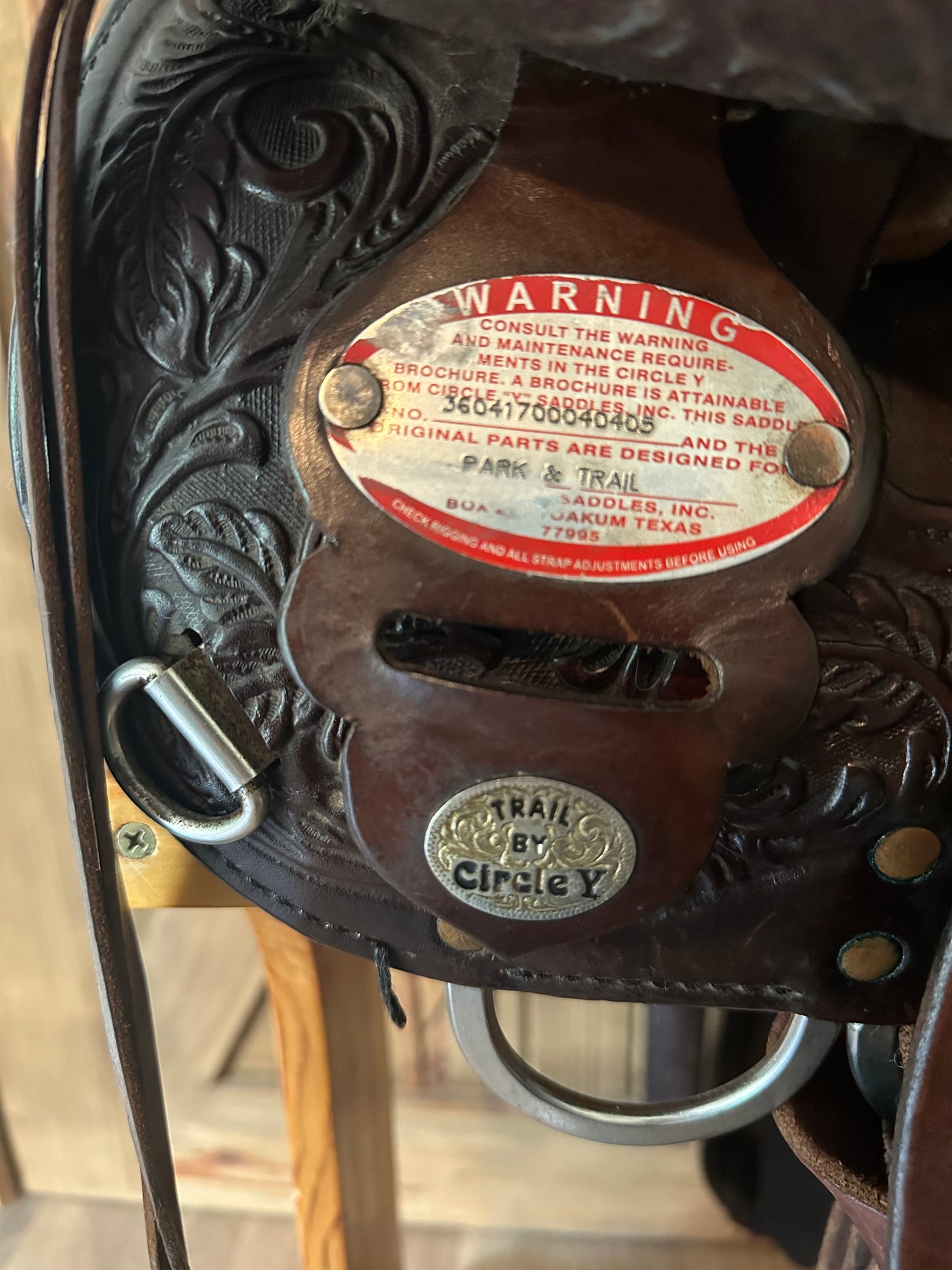 17” Circle Y Park & Trail Western Saddle