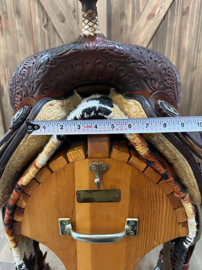 14” Ammerman Barrel Racing Saddle