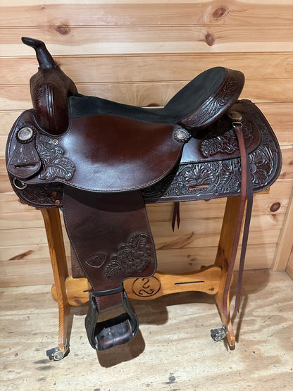 17” Tex Tan Hereford Western Trail Saddle Model 08-4901-1C7