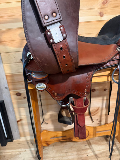 17” Circle Y flex2 Alabama Trail Gaiter Western Gaited Saddle Model 1581 (2018)