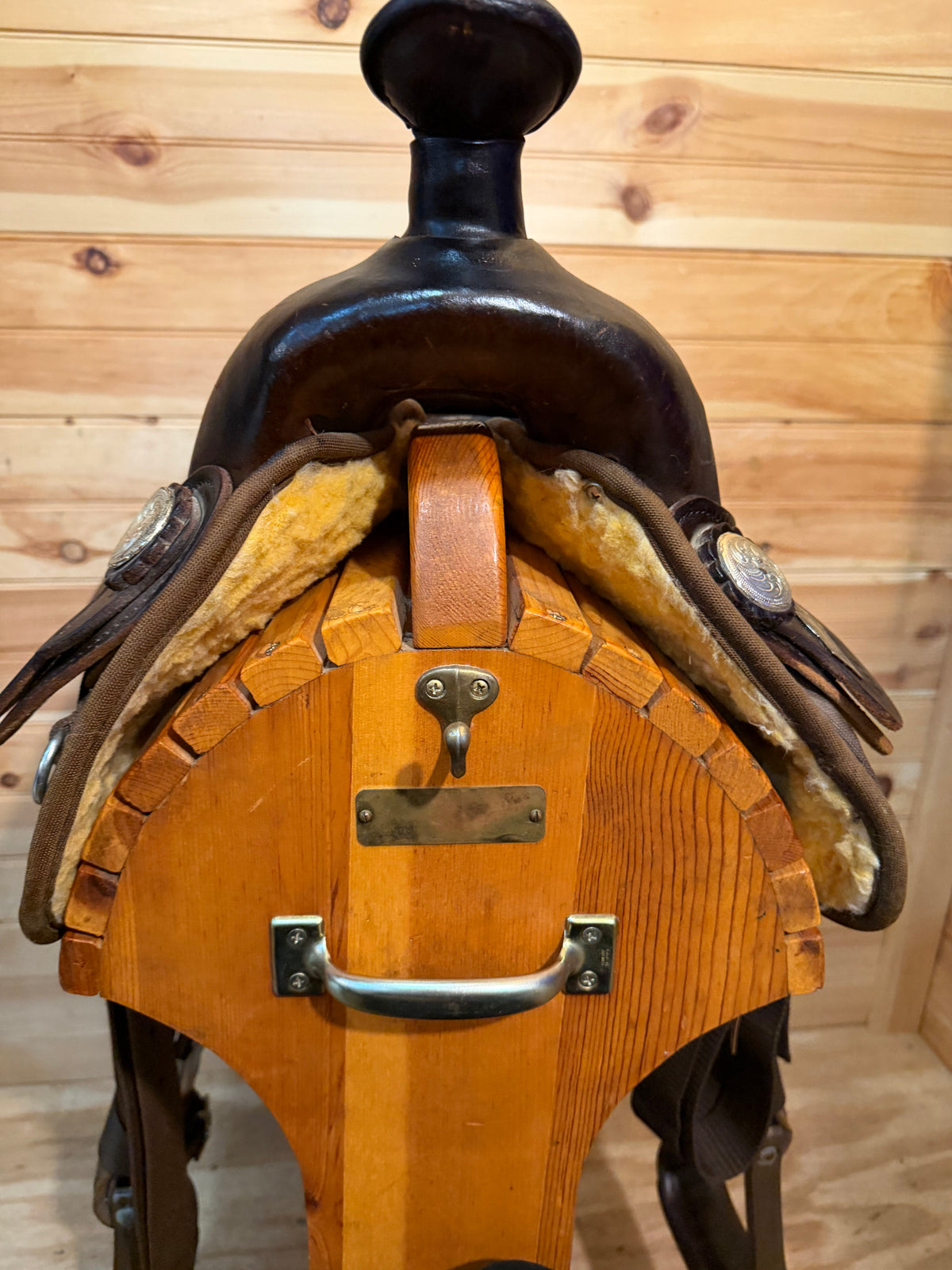 15.5” Big Horn Haflinger Western Trail Saddle Model 295