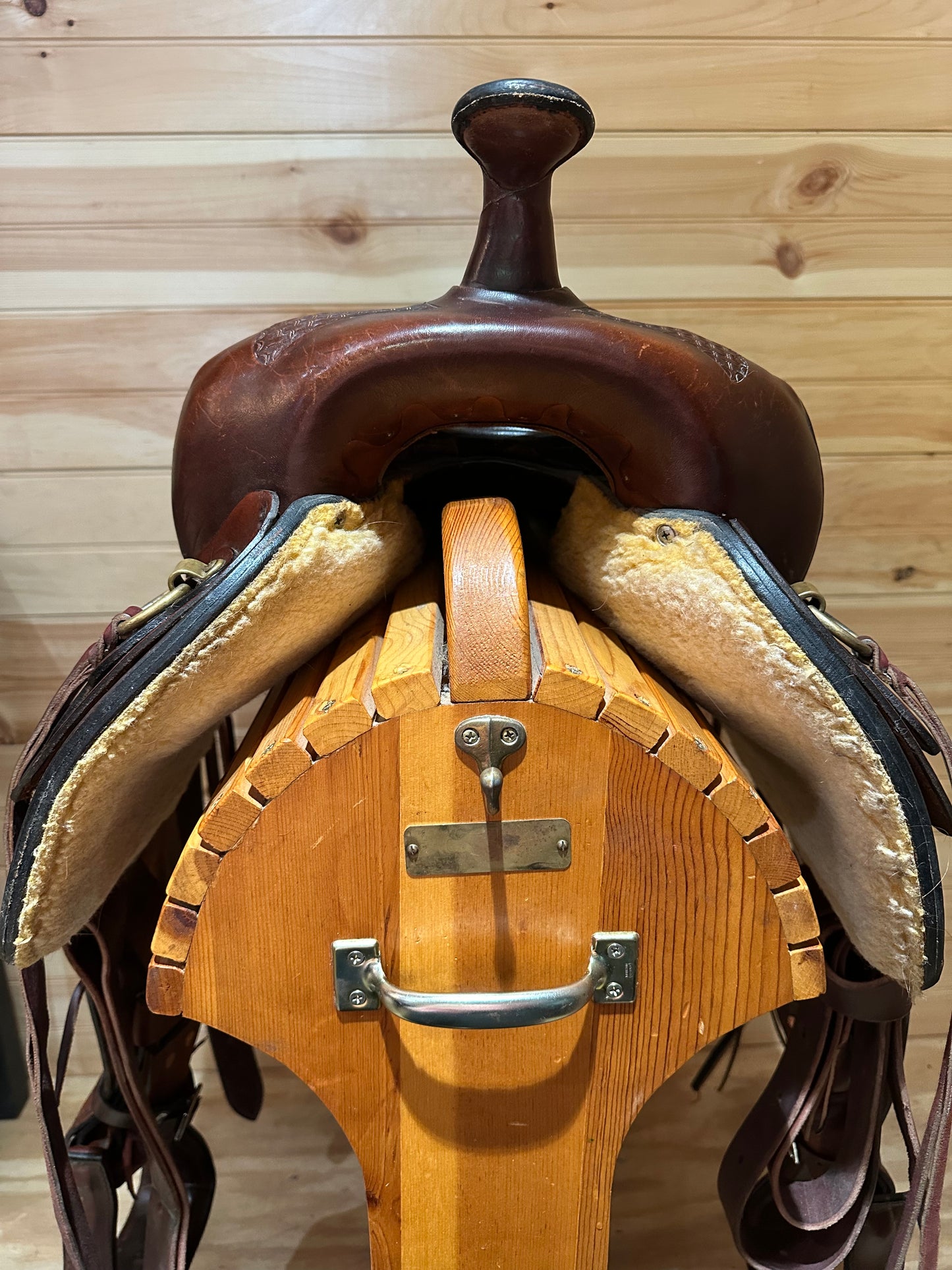 17.5” Big Horn Draft Western Saddle Model 1683