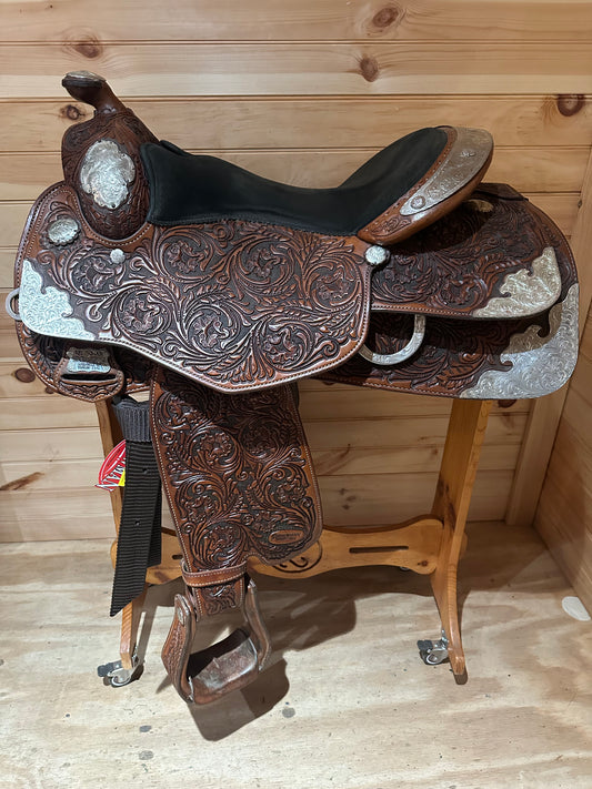 16” Reinsman Silver Series Western Show Saddle