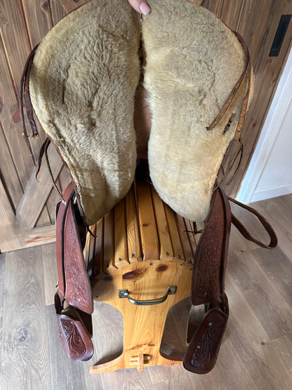 12” Big Horn Children’s Pony Western  Saddle (PACKAGE)