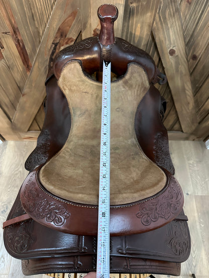 15” Donn Leson Reinmaker Reining Saddle