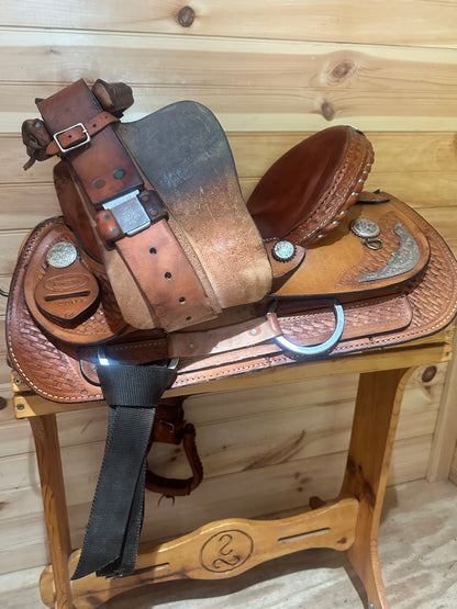 14” Dakota Saddlery Western Saddle Model 350L