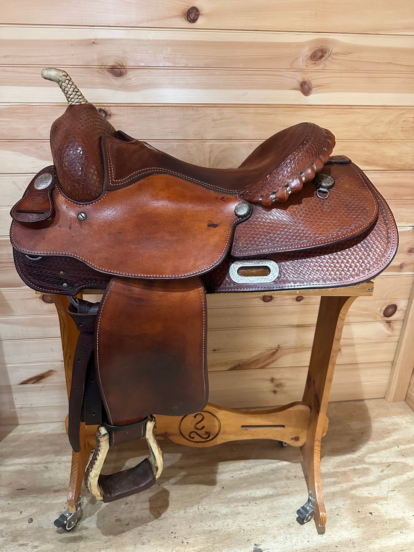 16” Billy Cook Maker Reiner Western Saddle Model 1605
