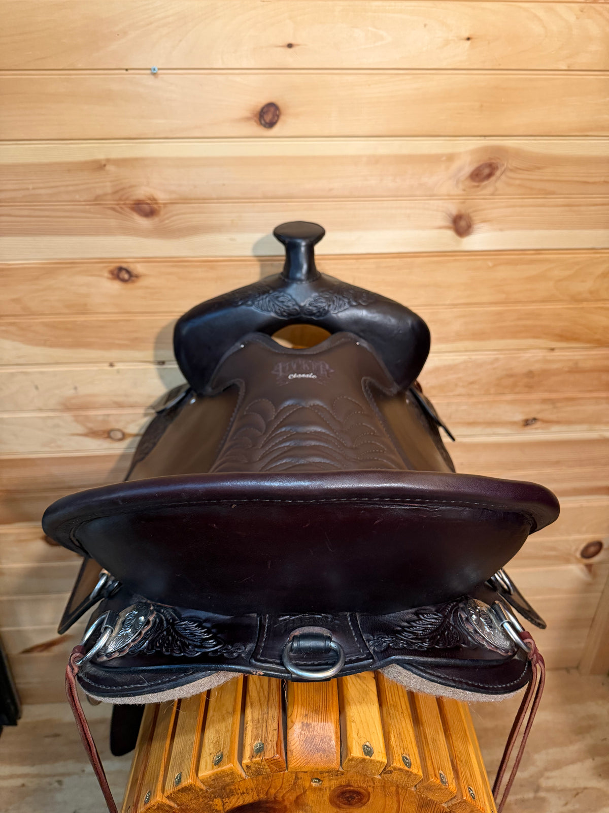 18.5” Tucker High Plains Western Trail Saddle Model T60