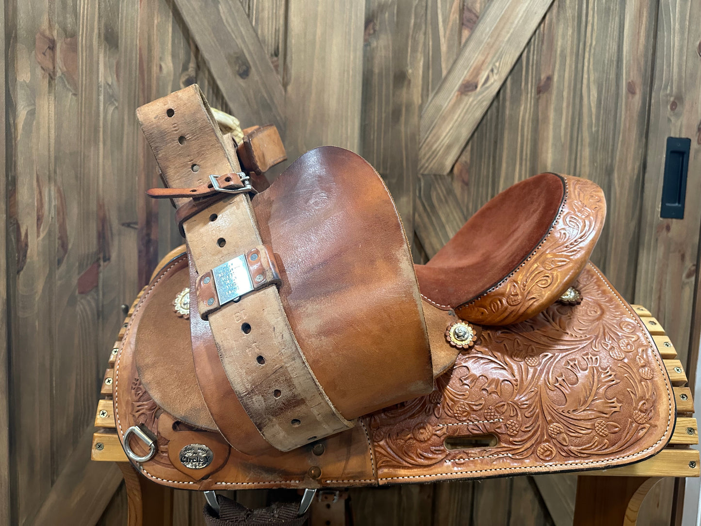 14” Circle Y Proven Barrel Racing Saddle