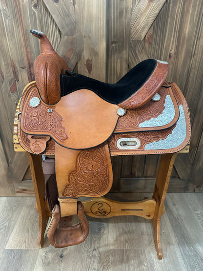 14” Circle Y High Horse Pasadena Show Western Saddle Model 6312