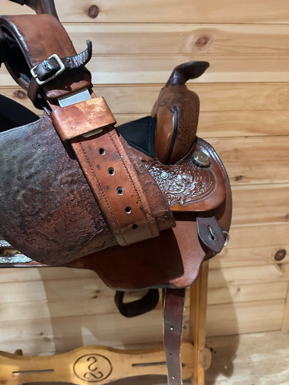 15” Circle Y Western Show Saddle Model 3875