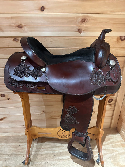 17” Reinsman Western Trail Saddle Model 4180