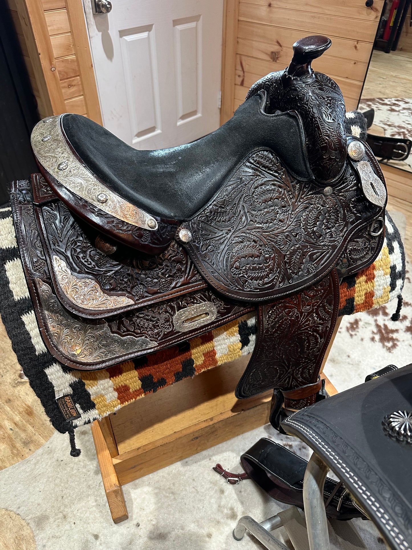 16” Silver Royal Equitation Western Show Saddle