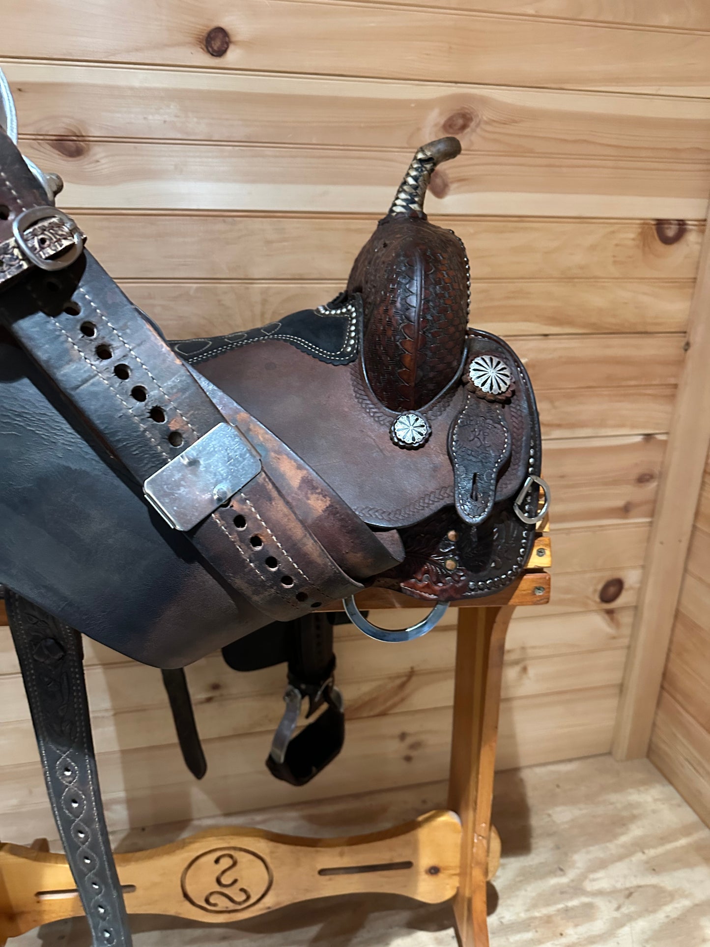 14.5” Ammerman Angel Kisses Barrel Racing Saddle