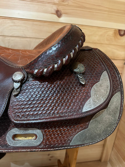 16” Billy Cook Maker Equitation Western Pleasure Saddle Model 8915
