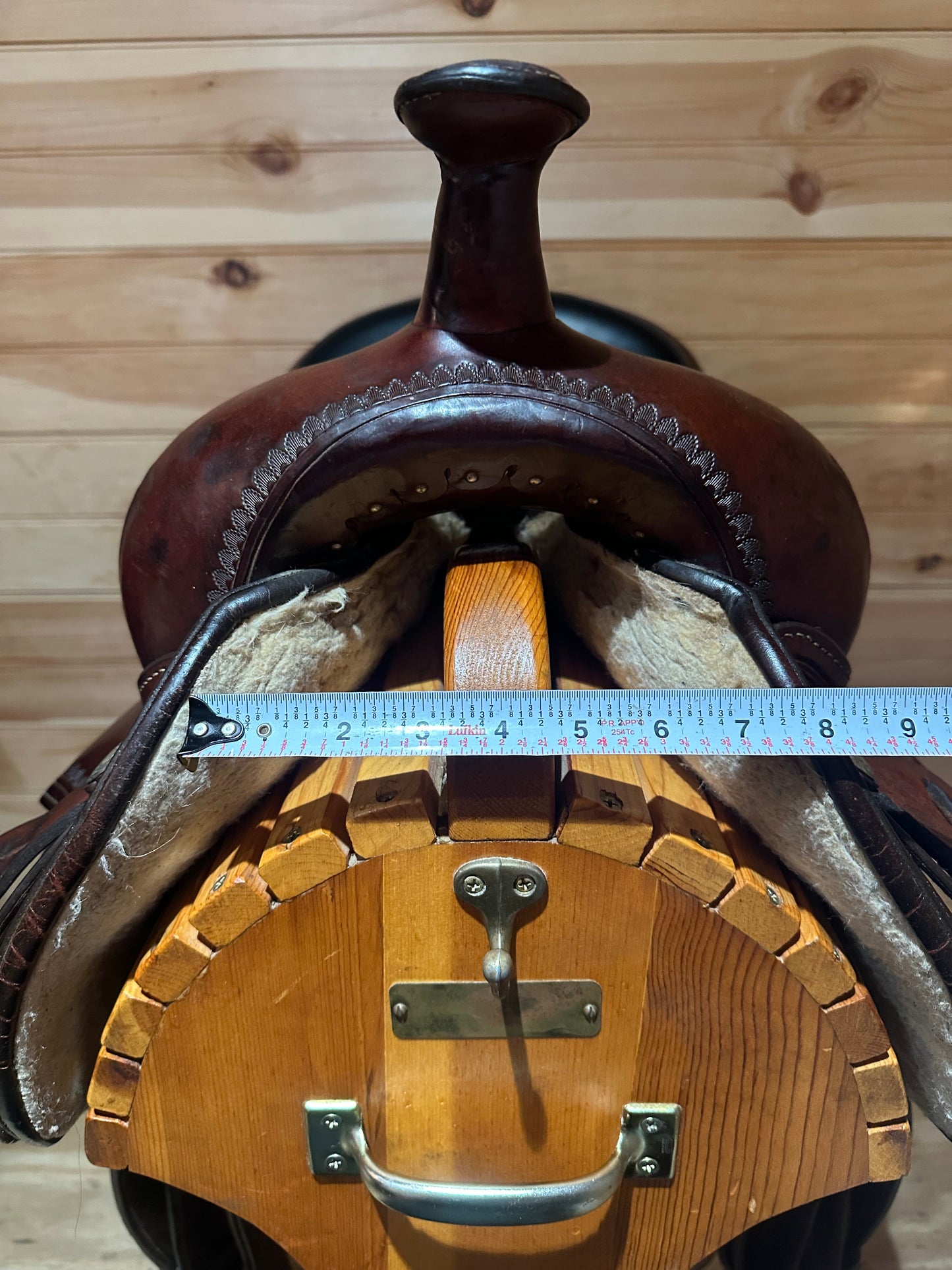 17” Circle Y Topeka Flex-Lite Western Trail Saddle Model 1551