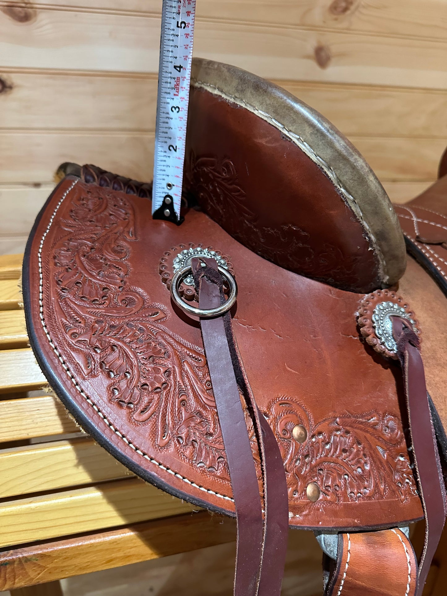 15” Hud Roberts Staci James Ladies Western Ranch Saddle by HR Saddlery