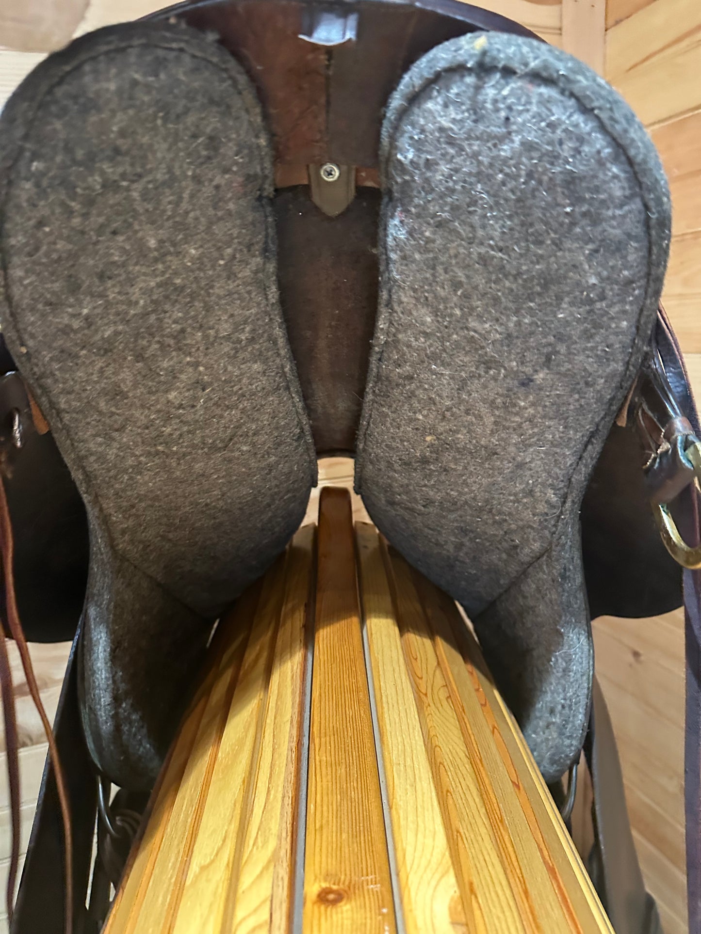 17.5” Tucker Cheyenne Western Trail Saddle Model 157