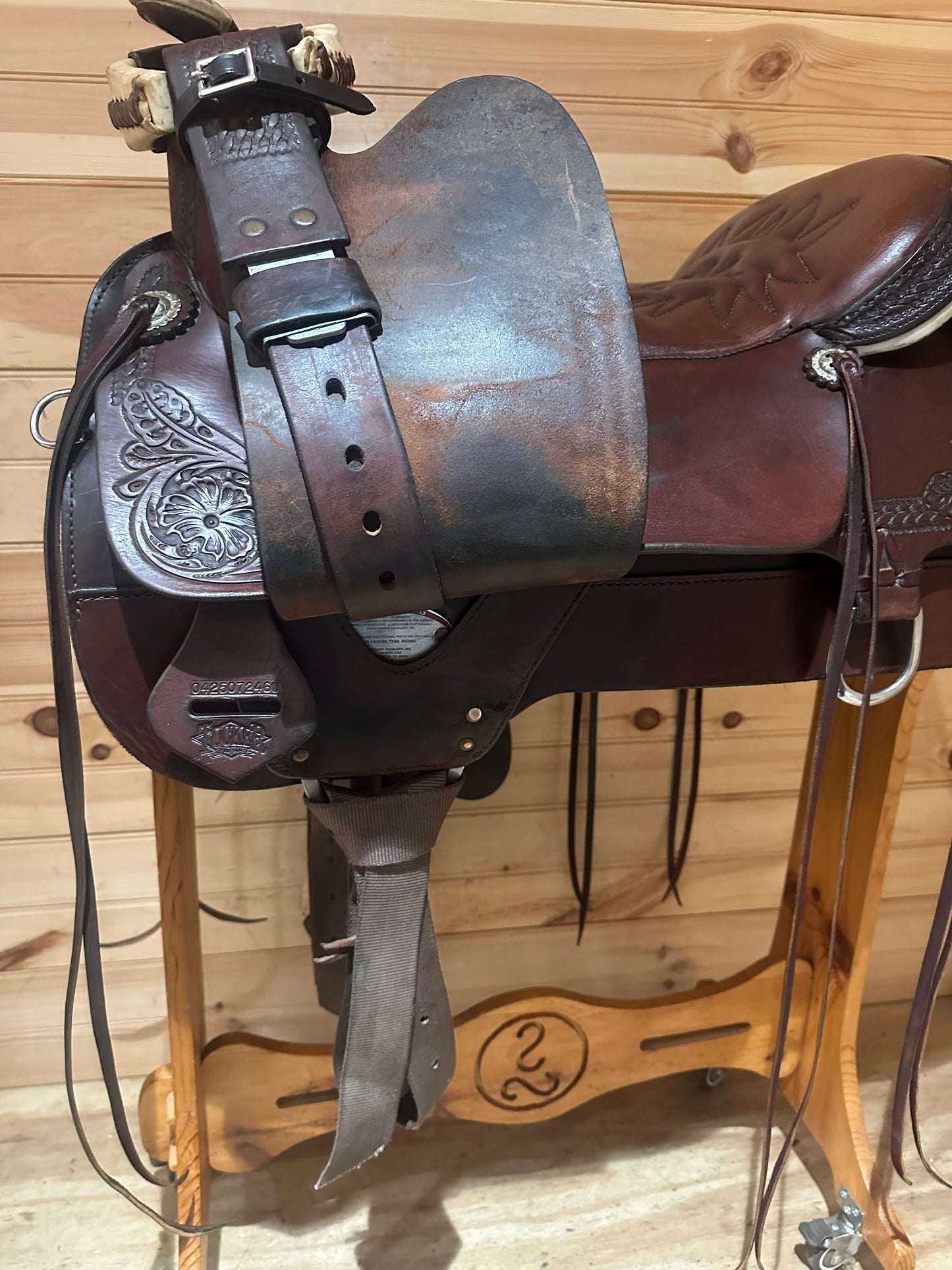 17.5” Tucker Ranch Hand Western Trail Saddle Model 250