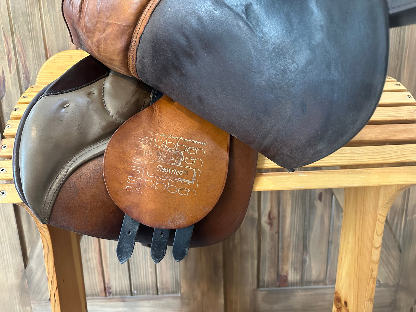 17.5” Stubben Siegfried C.S. Close contact/Jump Saddle