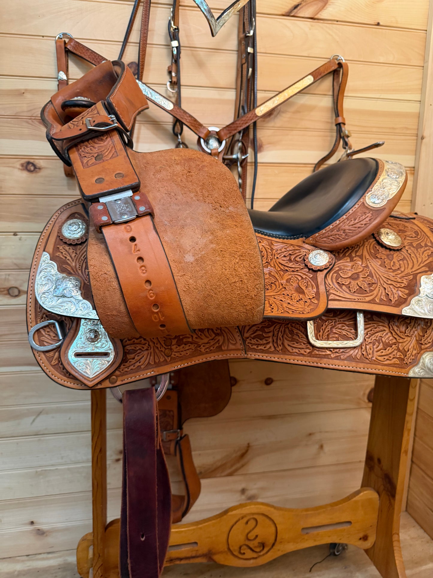 16” Reinsman Supreme Show Western Show Saddle Model 4586