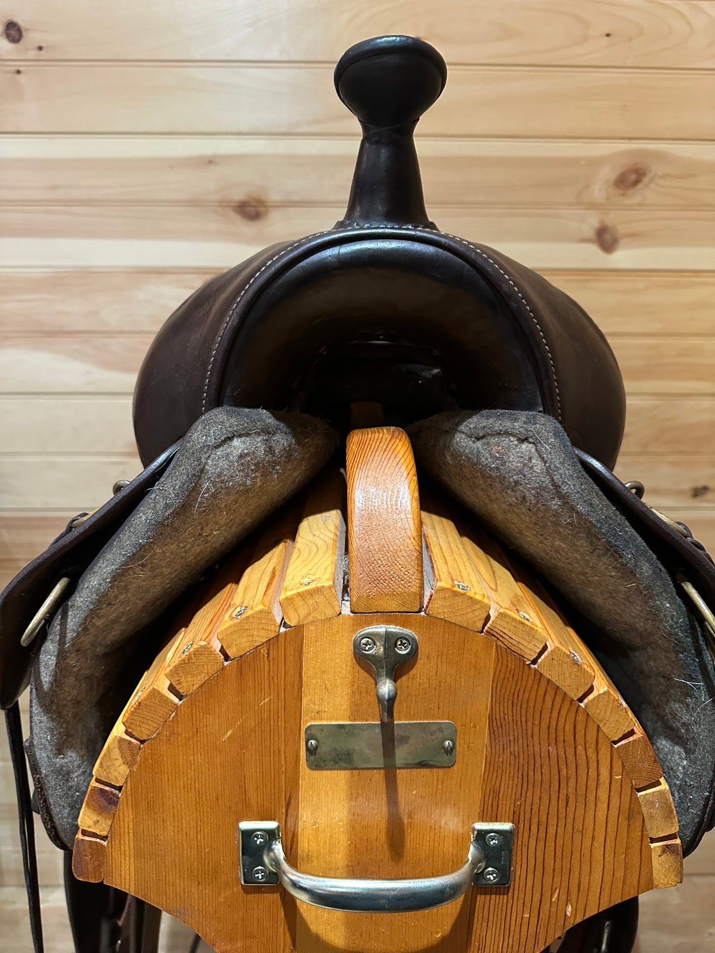 17.5” Tucker Saddlery Cheyenne Western Trail Saddle Model 157