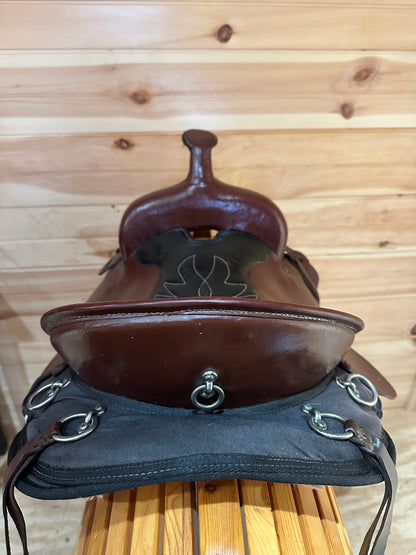 16” Crest Ridge Sonata Lite Western Trail Saddle