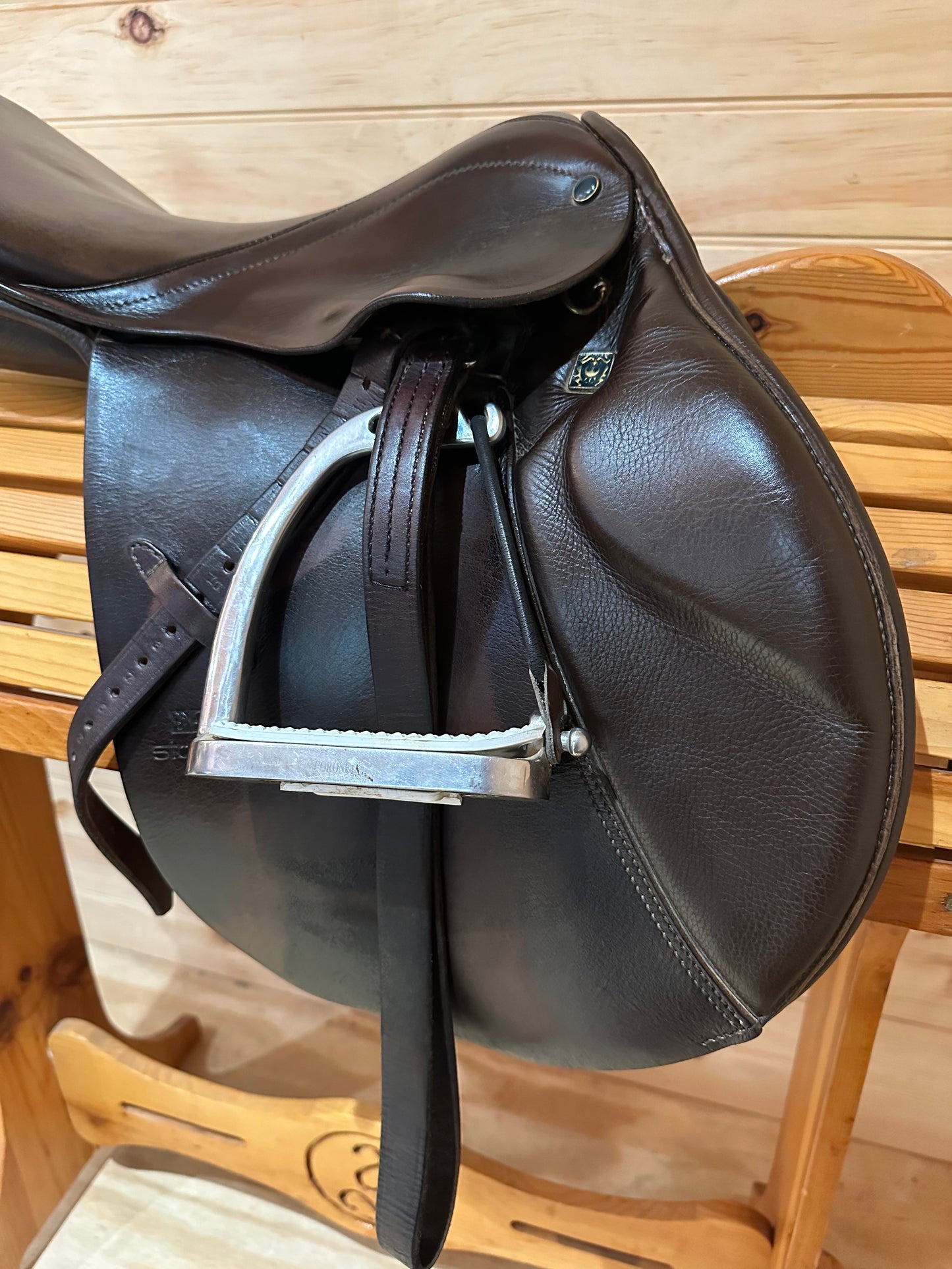 17” Stubben Edelweiss Close contact/Jumping Saddle D/31cm