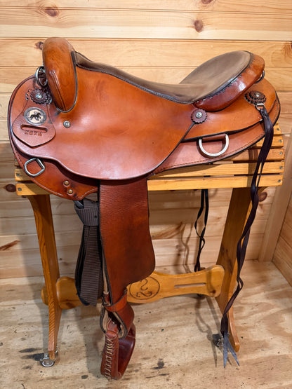 16.5” National Bridle Shop Gaited Endurance Saddle Model 2624