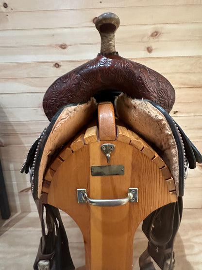 15” Tex Tan Barrel Racing Saddle