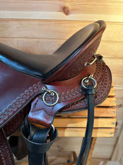 16” Dixieland Western Trail Saddle