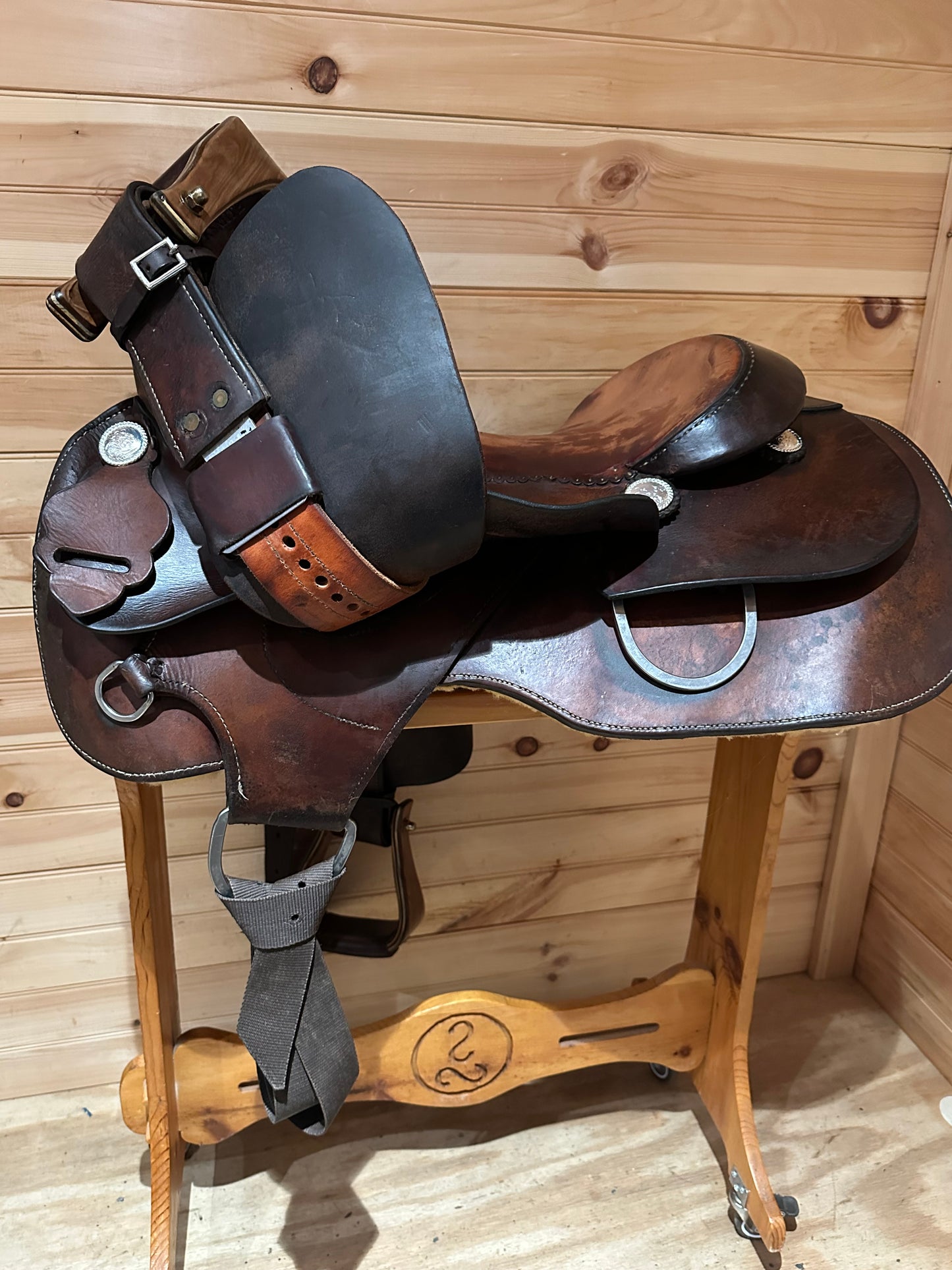 16” Pard’s Advantage Western Training Work Saddle