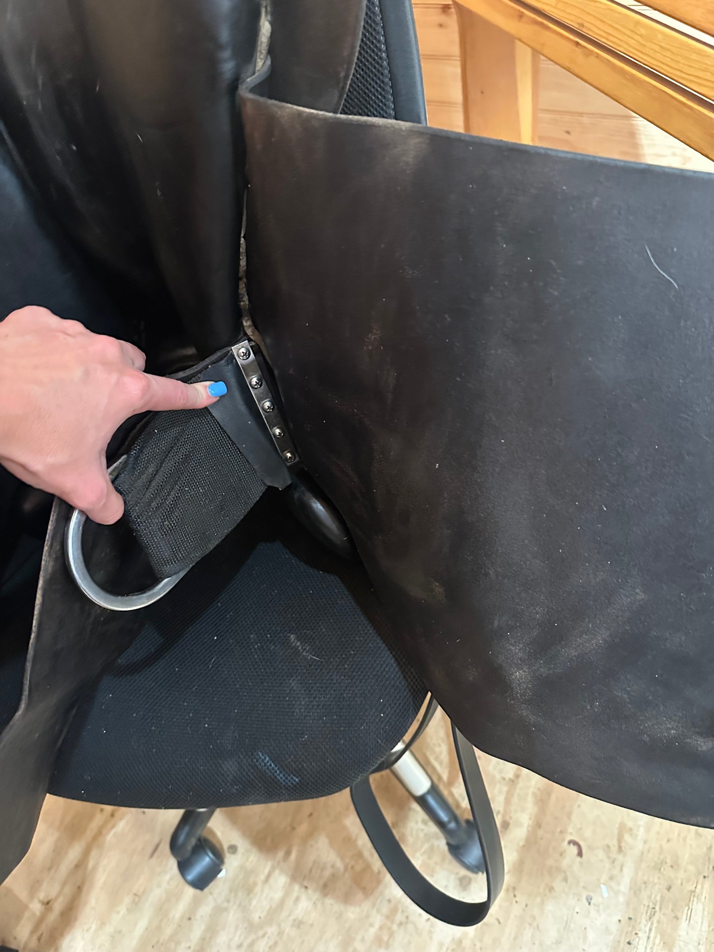17” Large Steele Plantation Endurance Trail Saddle