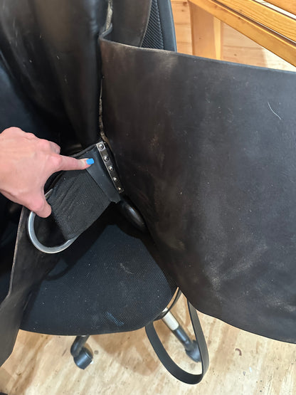 17” Large Steele Plantation Endurance Trail Saddle