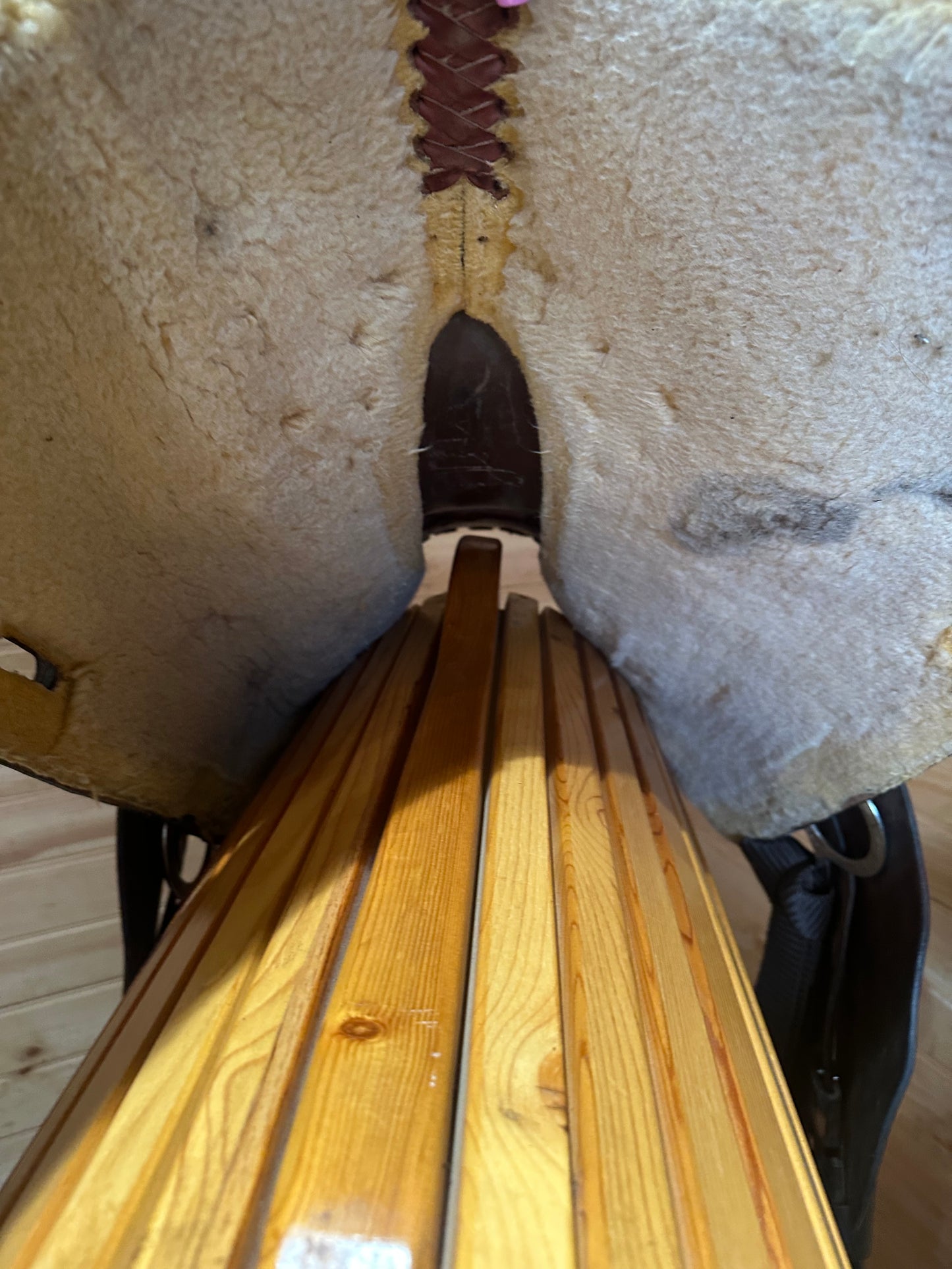 17” Big Horn Double Comfort Equi-fit Flex Western Trail Saddle Model 1656