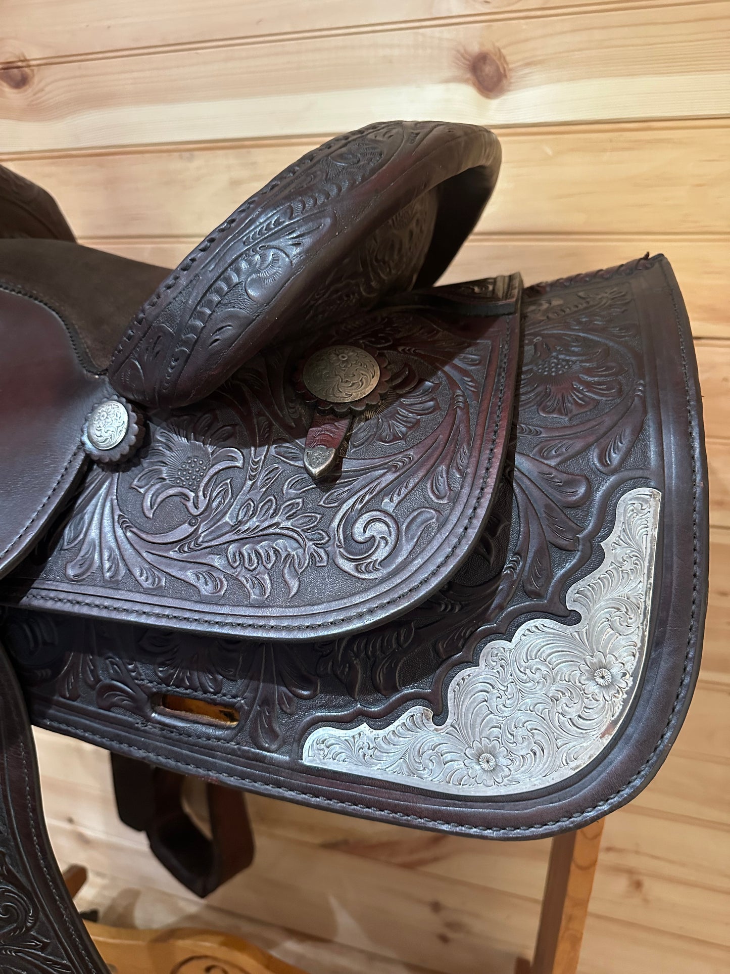 14” Crates Youth Western Show Saddle Model 144M
