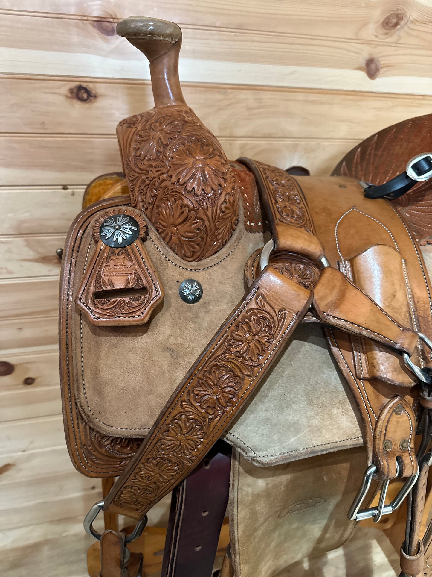15” Equitech Team Roper Western Saddle