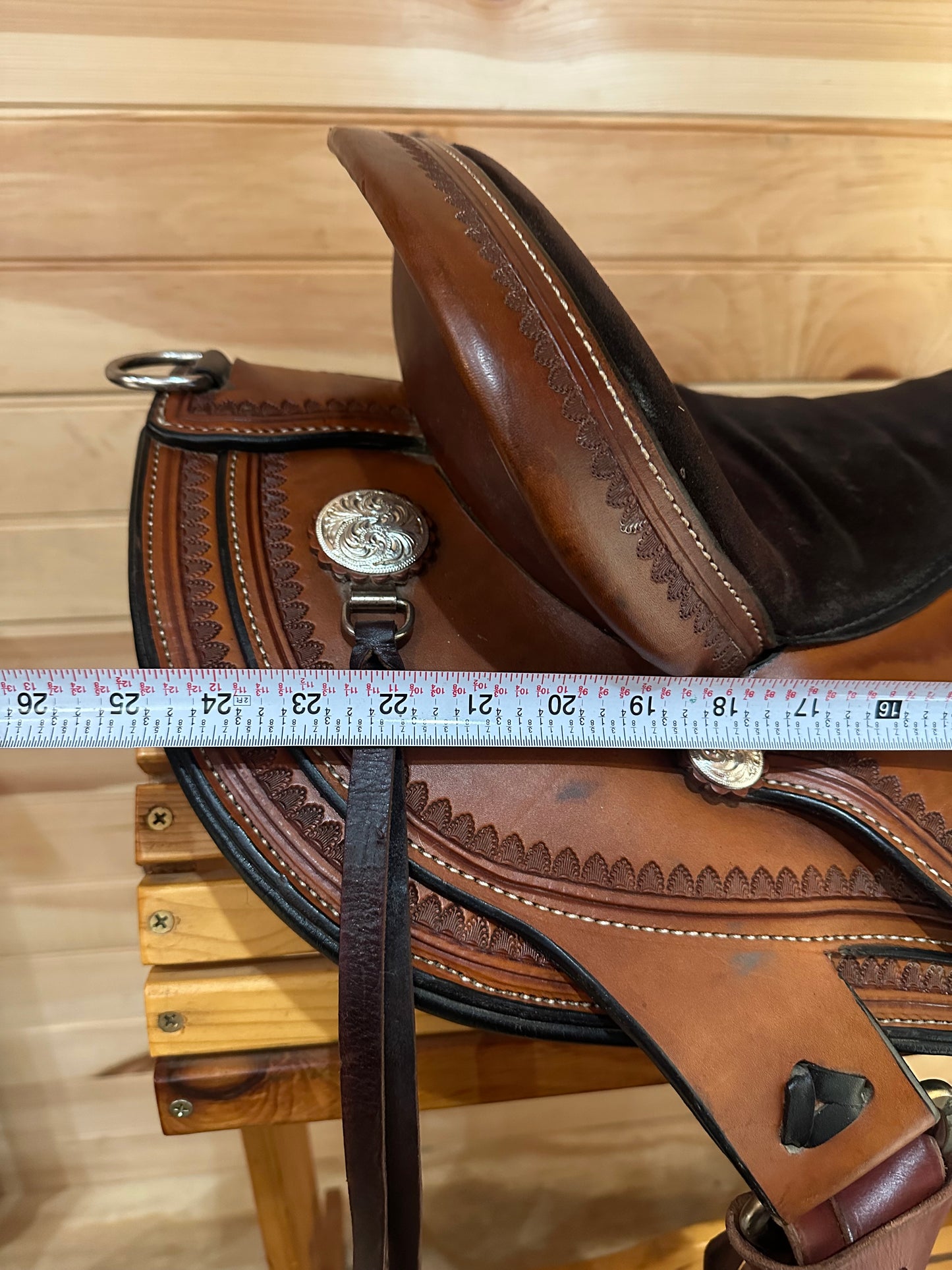 16” Circle Y Virginia Flex2 Trail Gaiter Gaited Endurance Saddle Model 1588 (2020)
