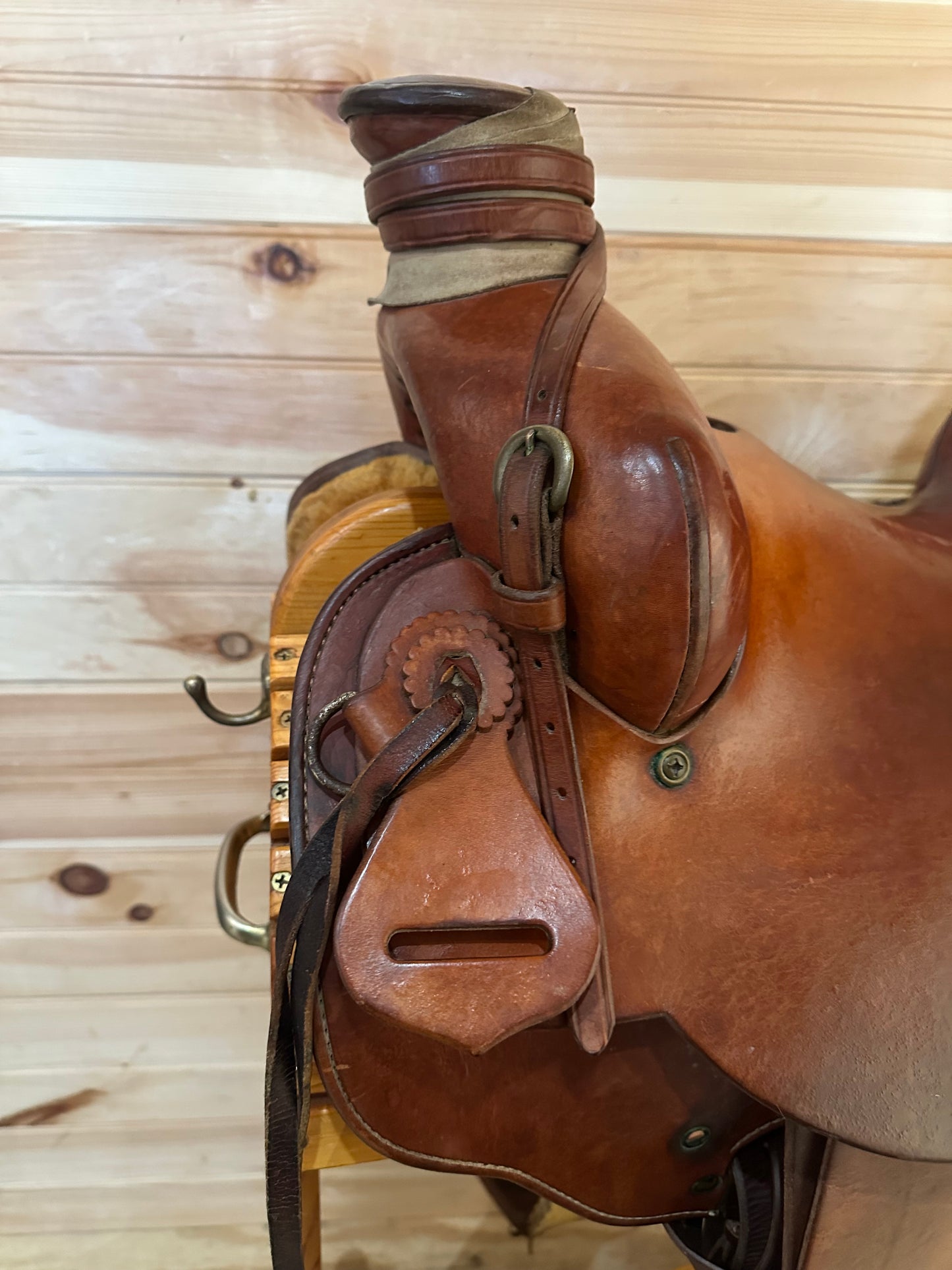 16” McCall Lady Pendleton Western Saddle Model 349-505