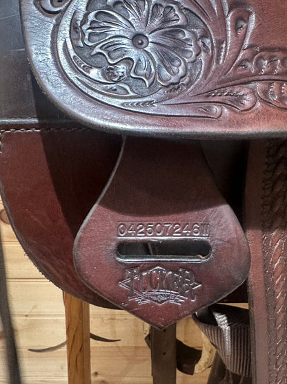 17.5” Tucker Ranch Hand Western Trail Saddle Model 250